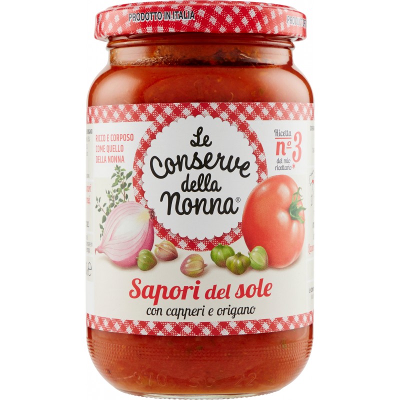 Le conserve della Nonna sugo mediterraneo - gr.350
