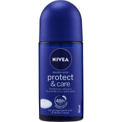 Nivea protect & care deodorante roll-on 50 ml.