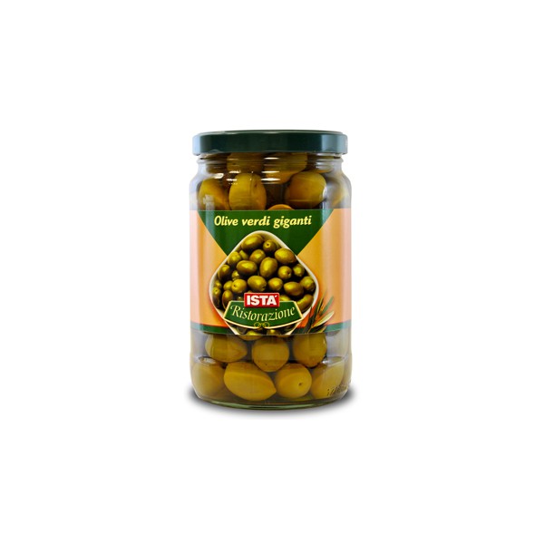 Ista olive verdi giganti - kg.1,6 Ista olive verdi giganti - kg.1,6