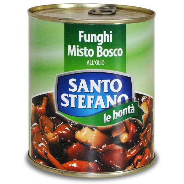 S. stefano funghi misto bosco olio gr.750 S. stefano funghi misto bosco olio gr.750
