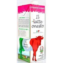 Il latte onesto parzialmente scremato lt.1