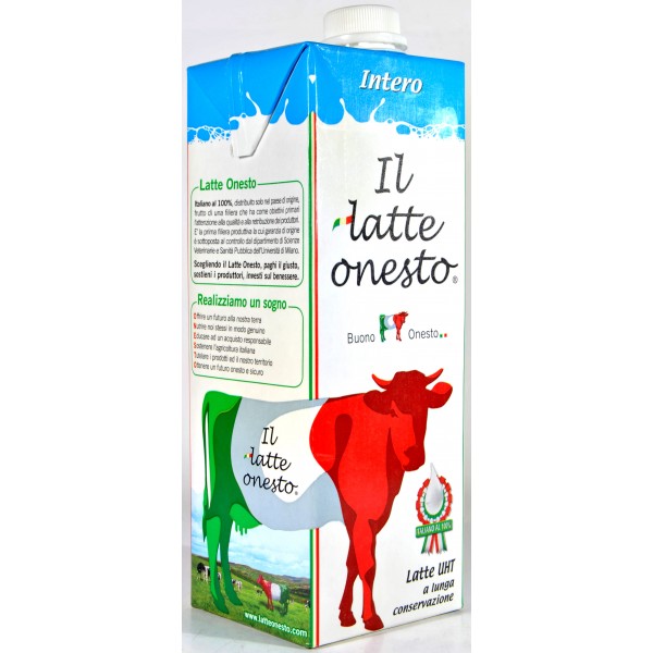 Il latte onesto intero lt.1