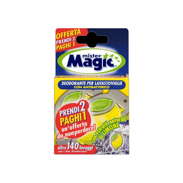 Magic deo lavastoviglie limone 1+1 omaggio