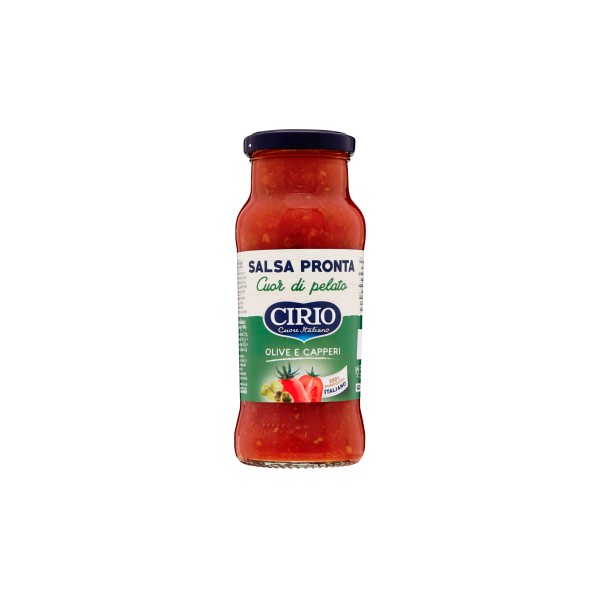 Cirio salsa pronta olive e capperi - gr.350 Cirio salsa pronta olive e capperi - gr.350