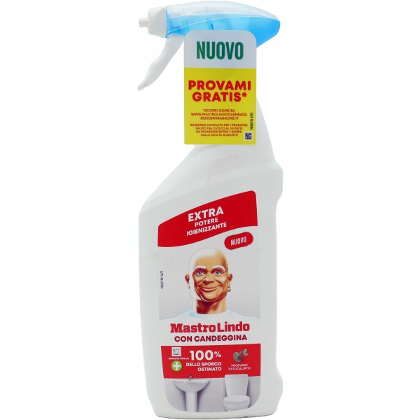 Mastro Lindo Detergente Gel Spray Con Candeggina 3 In 1 ml. 500