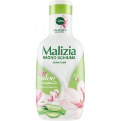 Malizia Bagno Schiuma Bio aloe e magnolia 1000 mL