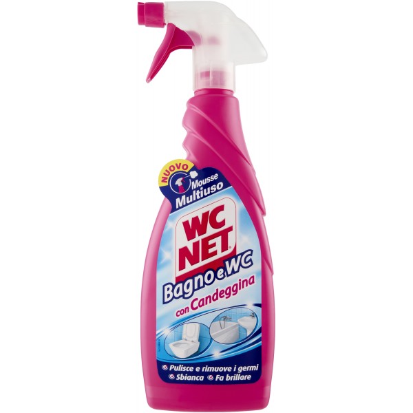 Wc Net Mousse Spray Con Candeggina ml. 600