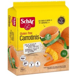 Schär tortine senza glutine Carrotinis gr.4x50