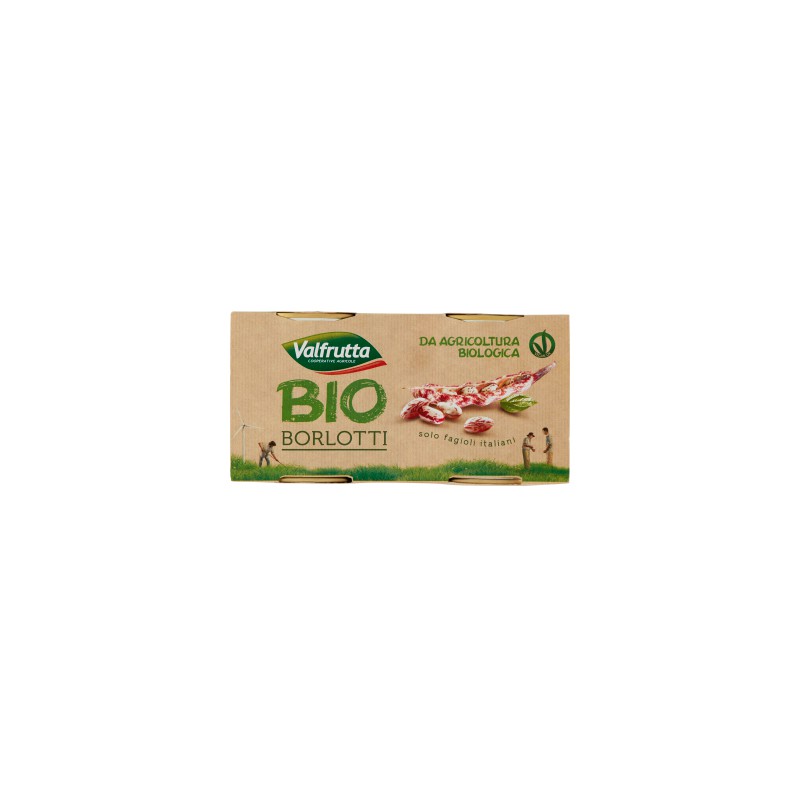 Valfrutta bio borlotti - gr.400 x2