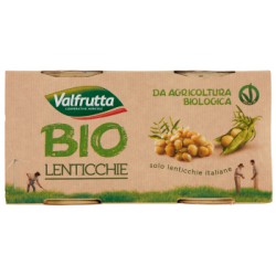 Valfrutta bio lenticchie - gr.400 x2