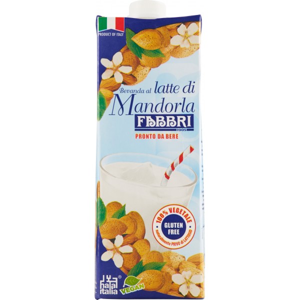 Fabbri Bevanda al latte di Mandorla 1 Lt.