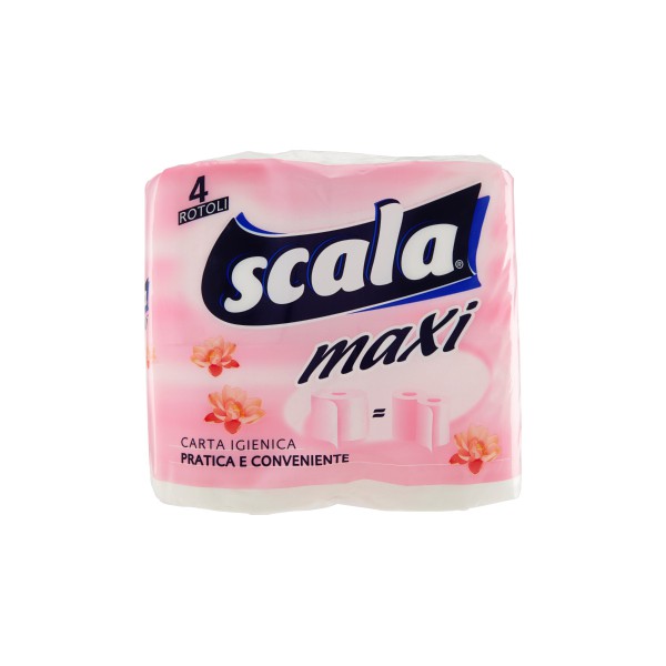 Scala Carta Igienica Maxi 2 Veli Conf. da 4 Rotoli
