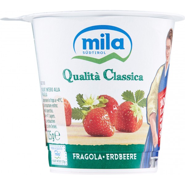 Mila Qualità Classica Fragola 125 gr.