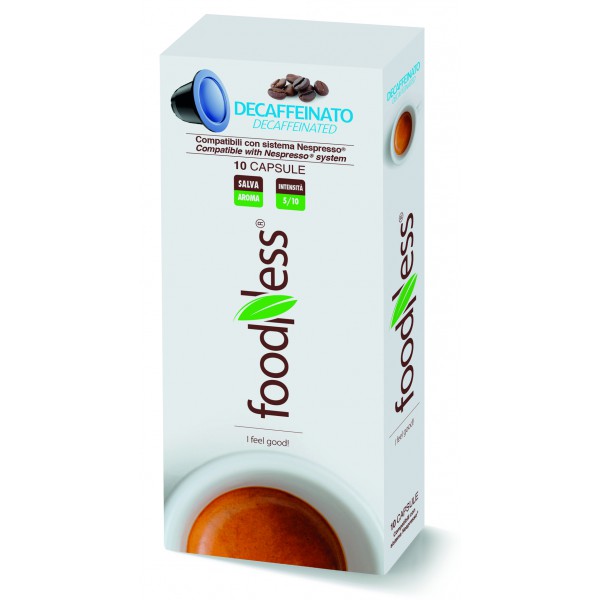 Foodness caffe' nespresso deca caps Foodness caffe' nespresso deca caps
