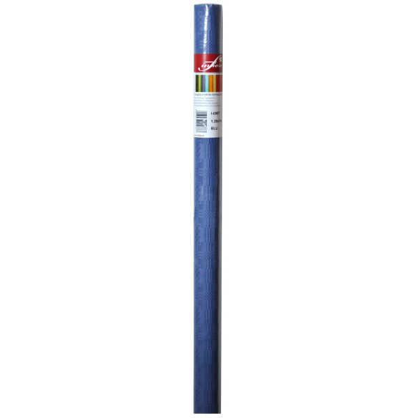 Infiore tovaglia damask blu mt.7x1.20 Infiore tovaglia damask blu mt.7x1.20