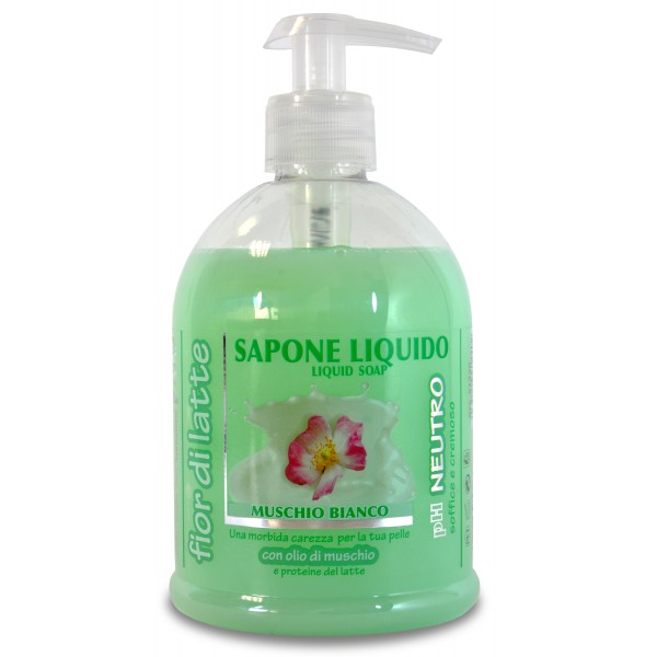 Erbario mont. sapone liquido muschio bianco - ml.500 Erbario mont. sapone liquido muschio bianco - ml.500