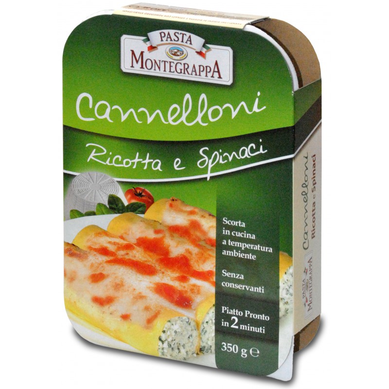 Montegrappa cannelloni ricotta e spinaci gr.350