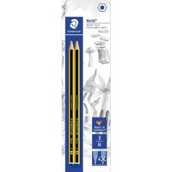 Matita staedtler noris 3-h blister pz.2