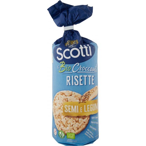 Riso Scotti Risette Vegan Più Semi e Legumi 130 gr.