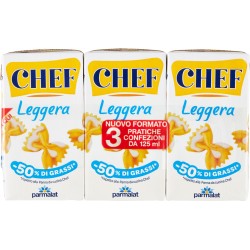 Panna Chef leggera ml.125x3