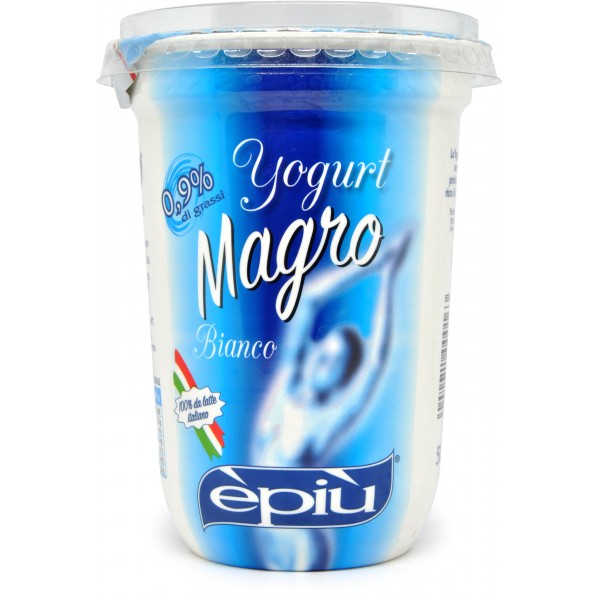 Yogurt magro bianco E' più gr.500