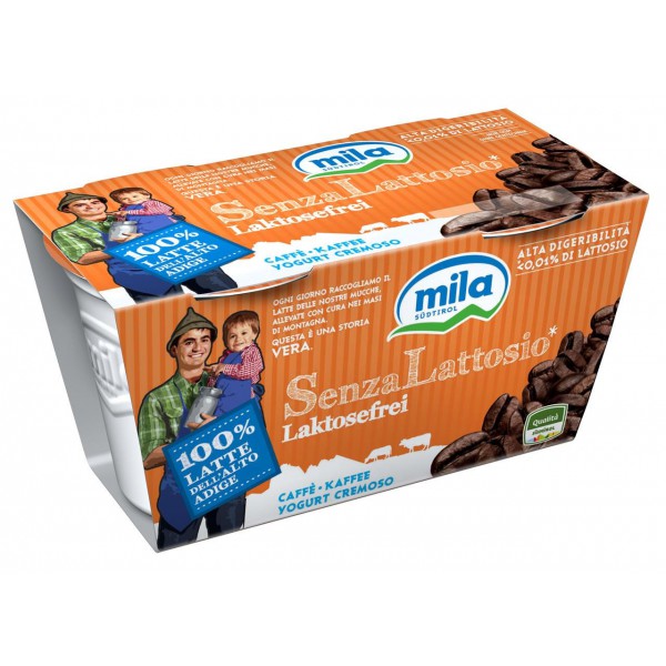 MILA Yogurt da bere pesca 200 ML 100% latte dell'Alto Adige. - Basko