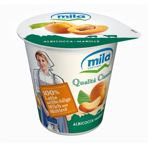Mila yogurt albicocca gr.125