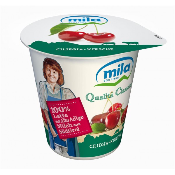 Mila yogurt ciliegia gr125