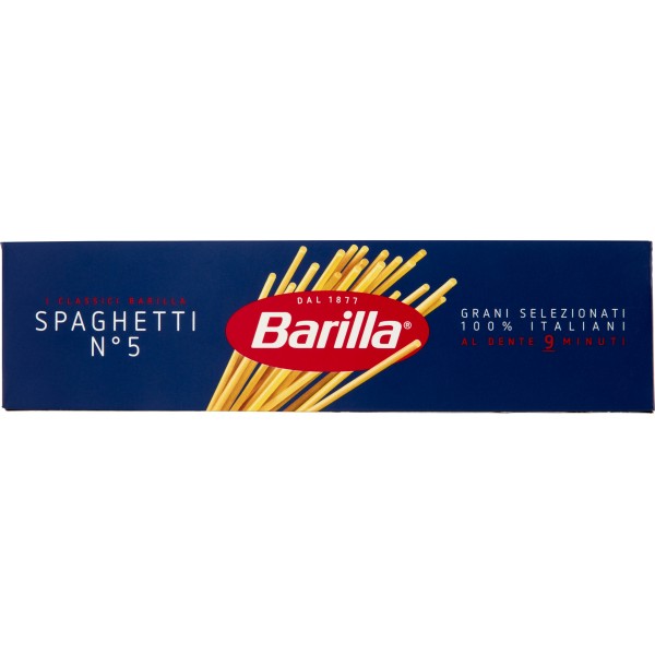Barilla Spaghetti n. 5 Pasta gr. 500