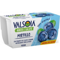 Valsoia Yosoi gusto Mirtillo 2x125gr