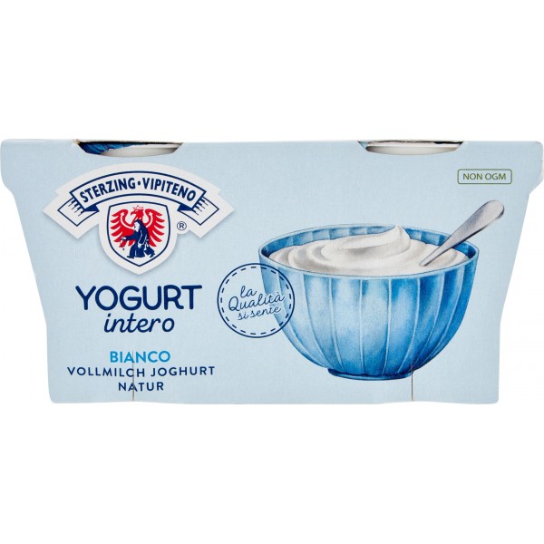 Sterzing Vipiteno Yogurt Vipiteno Intero Bianco 2 x 125 gr.