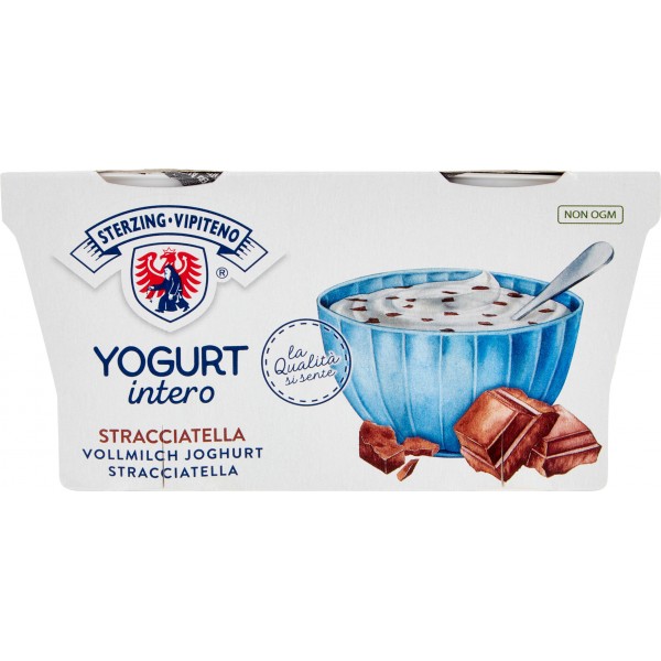 Sterzing Vipiteno yogurt alla stracciatella - 2x125 gr.