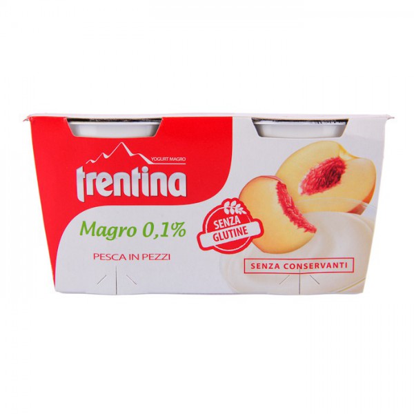 Trentina yogurt pesca x 2