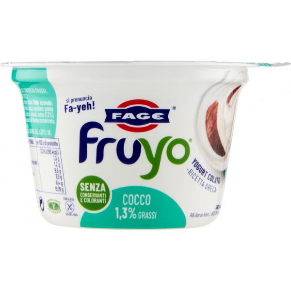 Fage fruyo Cocco 1,3% Grassi 170 gr.