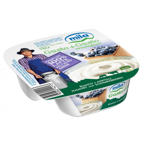 Mila yogurt gusto+mirtilli