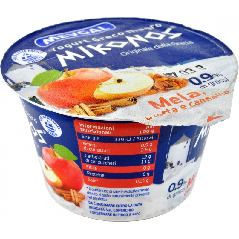 Yogurt mikonos Mela Mevagal 175 gr. Ordina su