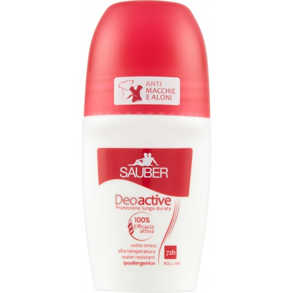 Sauber Deoactive Roll-On 50 ml.
