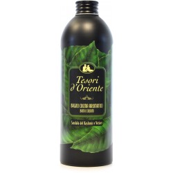 Tesori d'Oriente Sandalo del Kashmir e Vetiver Bagno Crema Aromatico 500 ml.