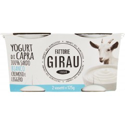 Fattorie Girau Yogurt di Capra 100% Sardo Bianco 2 x 125 gr.