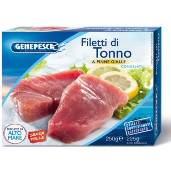 Filetti di tonno Genepesca gr.225 Filetti di tonno Genepesca gr.225
