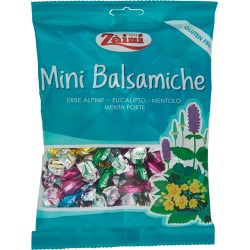 Zàini Mini caramelle Balsamiche Erbe Alpine - Eucalipto - Mentolo - Menta Forte 150 gr.