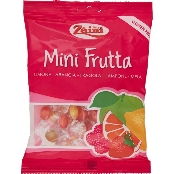 Zàini Mini Frutta Limone - Arancia - Fragola - Lampone - Mela 150 gr.