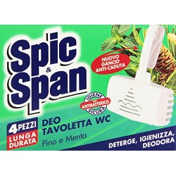 Spic&Span tavoletta wc aria di bosco x4