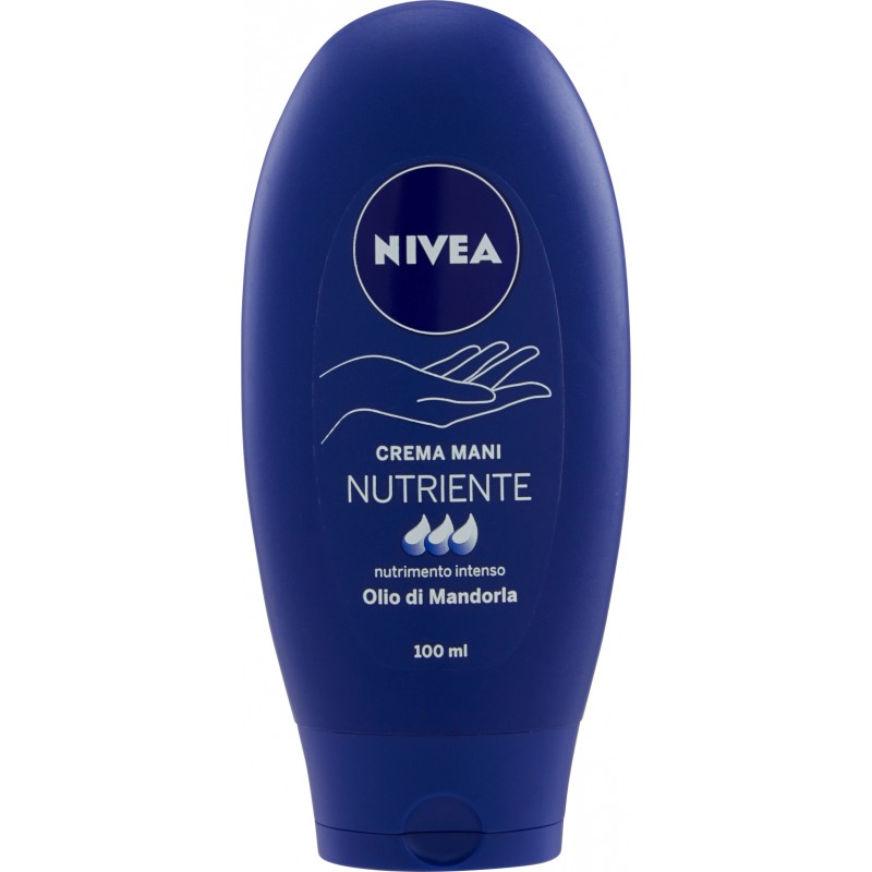 Nivea Crema Mani Nutriente Olio di Mandorla 100 ml.