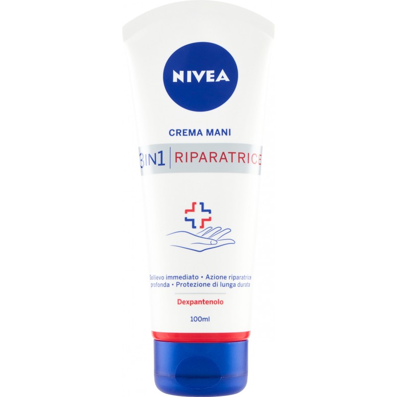 Nivea Crema Mani 3in1 Riparatrice 100 ml.