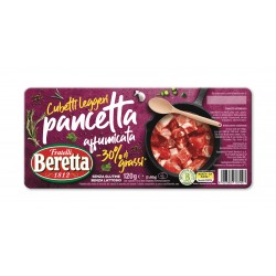 Beretta pancetta affumicata 30% di grassi gr.120