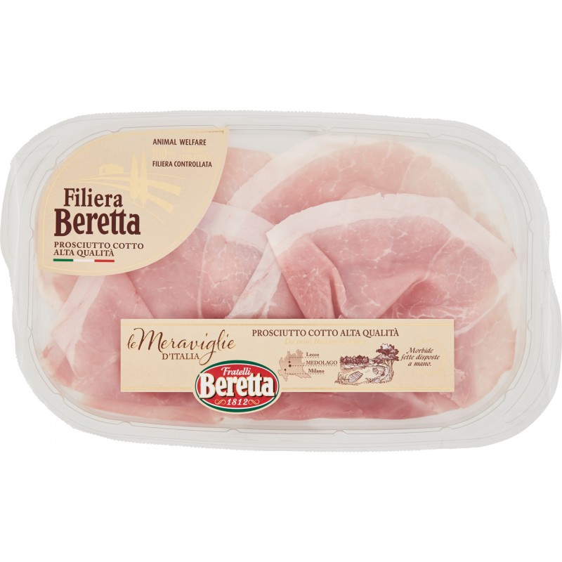 Prosciutto cotto Beretta Alta Qualità gr. 120 Cicalia