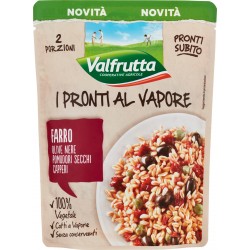 Valfrutta I Pronti al Vapore Farro, Olive Nere, Pomodori...