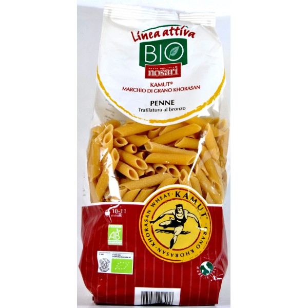 Pasta Nosari penne bio kamut gr.500 Pasta Nosari penne bio kamut gr.500