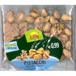 Life pistacchi tostati salati gr.35